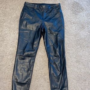 Free People faux leather leggings